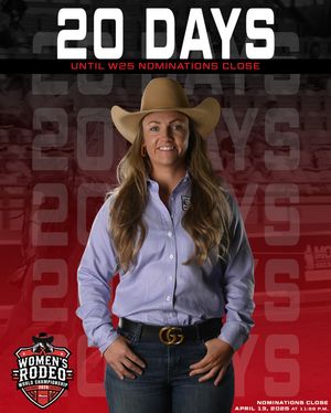 Image post by @womensrodeo on Instagram