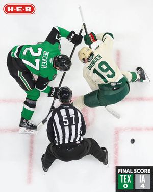 Image post by @txstarshockey on Instagram