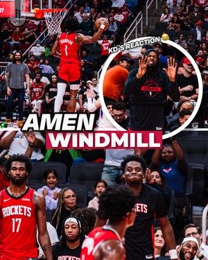 Image post by @houstonrockets on Instagram