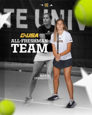 Image post by @ksuwomenstennis on Instagram