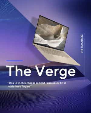 Image post by @asus on Instagram