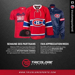 Image post by @canadiensmtl on Instagram