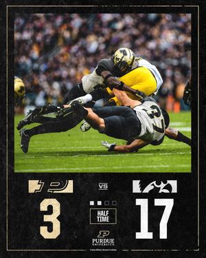 Image post by @BoilerFootball on Twitter