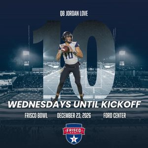 Text post by @FriscoBowlGame on Twitter/X