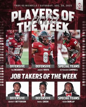 Image post by @troytrojansfootball on Instagram