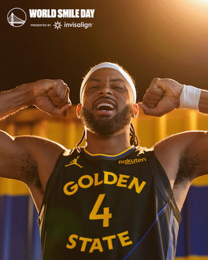 Image post by @warriors on Twitter