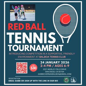 Image post by @HJK San Diego Tennis on Facebook