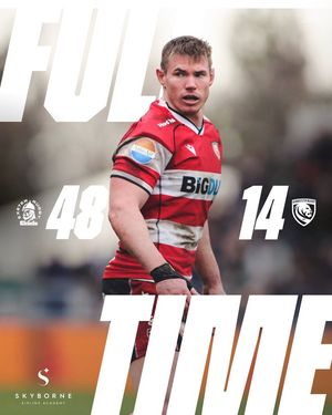 Image post by @officialgloucesterrugby on Instagram