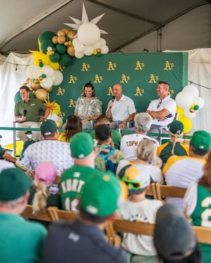 Image post by @athletics on Instagram