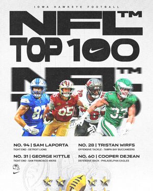 Image post by @HawkeyeFootball on Twitter