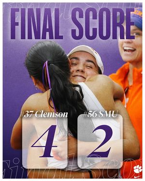 Image post by @clemsonwtennis on Instagram