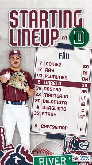 Image post by @FDUKnightsBase on Twitter