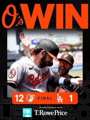 Image post by @Orioles on Twitter