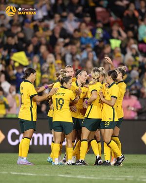 Image post by @TheMatildas on Twitter