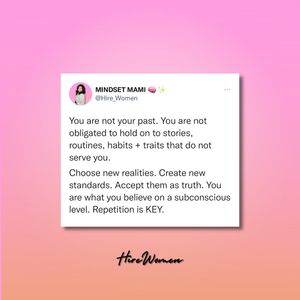 Image post by @hire.women on Instagram