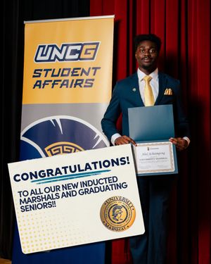Image post by @uncgmarshals on Instagram
