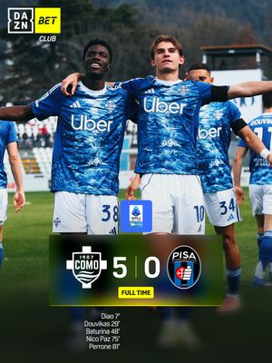 Image post by @dazn_it on Instagram