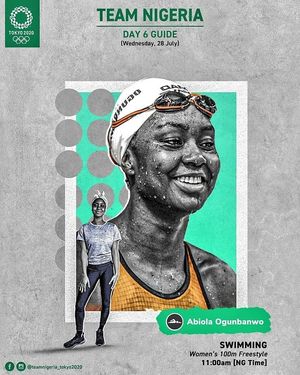 Image post by @nigeriaolympic on Instagram