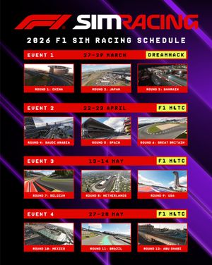 Image post by @f1 on Instagram