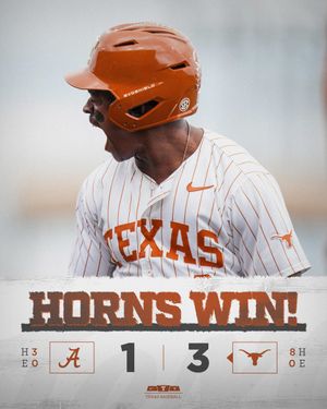 Image post by @TexasBaseball on Twitter
