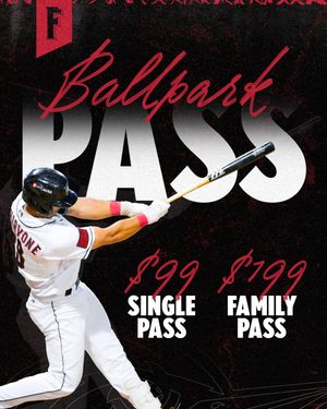 Image post by @fayettevillewoodpeckers on Instagram