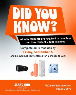 Image post by @Office of Student Success on Facebook