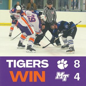 Image post by @clemsonicehockey on Instagram