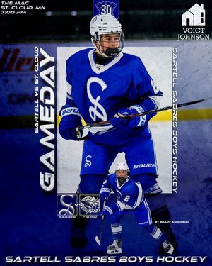Image post by @SabreBoysHockey on Facebook