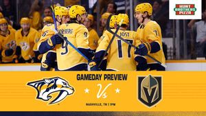 Image post by @PredsNHL on Twitter