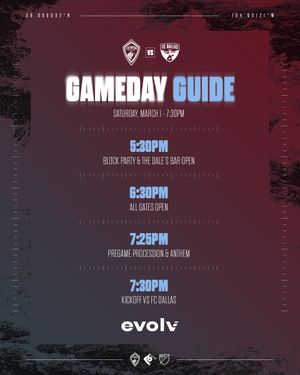 Image post by @ColoradoRapids on Twitter