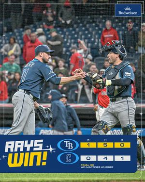 Image post by @RaysBaseball on Twitter