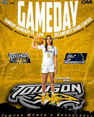 Image post by @towson_wbb on Instagram