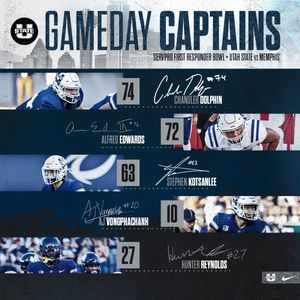 Image post by @USUFootball on Twitter