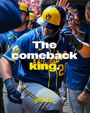 Image post by @Brewers on Twitter