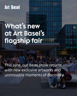 Image post by @artbasel on Instagram