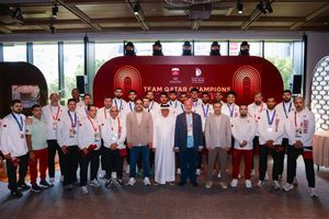 Text post by @qatar_olympic on Twitter/X