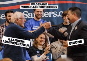 Image post by @berniesanders on Instagram