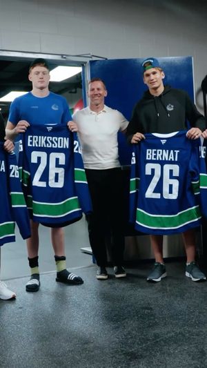 Video post by @Canucks on Facebook