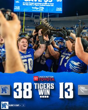 Image post by @memphisfootball on Instagram