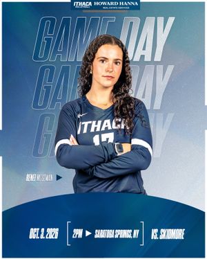 Image post by @ithacavolleyball on Instagram