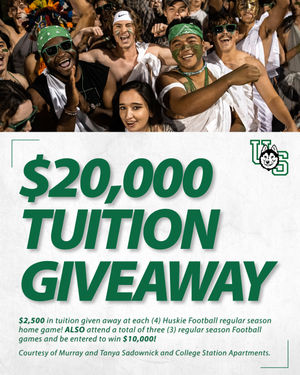 Image post by @huskieathletics on Instagram