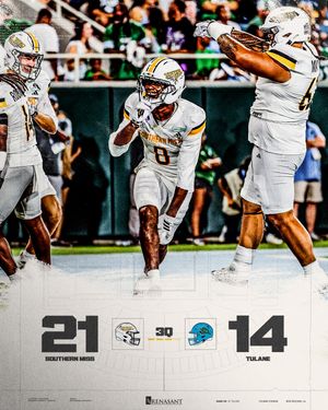 Image post by @southernmissfb on Instagram
