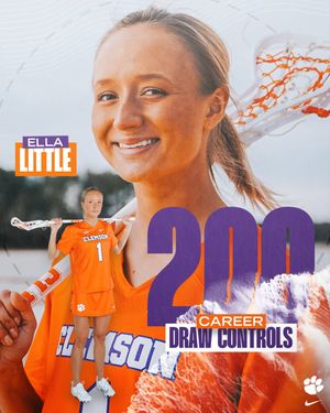 Video post by @ClemsonWlax on Twitter