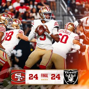 Image post by @49ers on Twitter