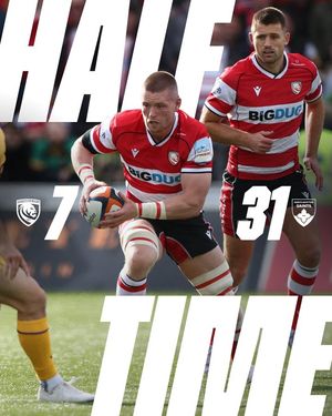 Image post by @officialgloucesterrugby on Instagram