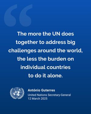 Image post by @unitednations on Instagram