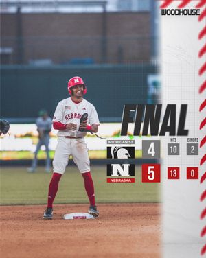 Image post by @huskerbaseball on Instagram