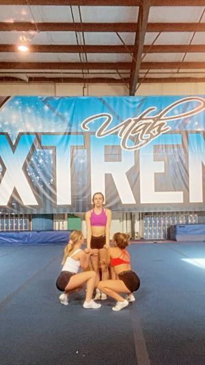 Video post by @corner_canyon_cheer on Instagram