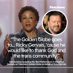 Image post by @pinknews on Instagram