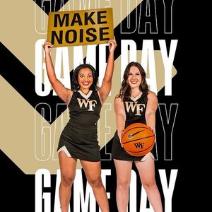 Image post by @wakegoldcheer on Instagram